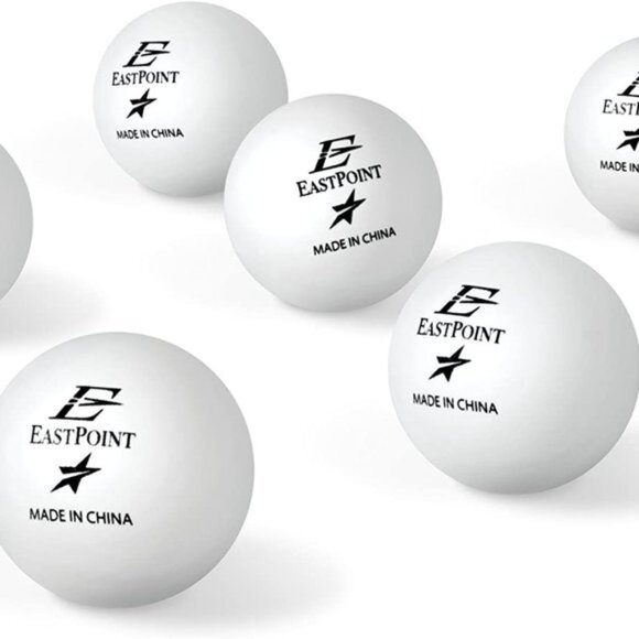 6X EastPoint Sports 40mm Table Tennis Balls - Picture 1 of 2